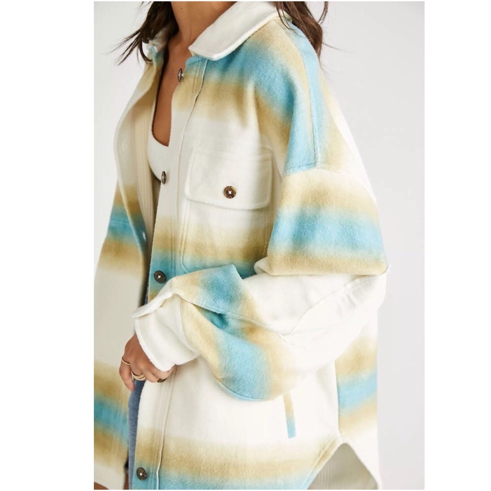 NWT Free People Ruby West Coast Shacket Jacket
